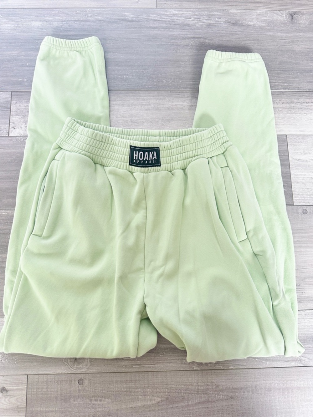 Hoaka swimwear comfy joggers pistachio